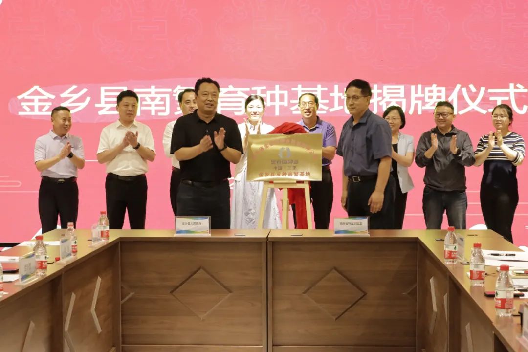 金春雨種業(yè)南繁育種基地隆重揭牌